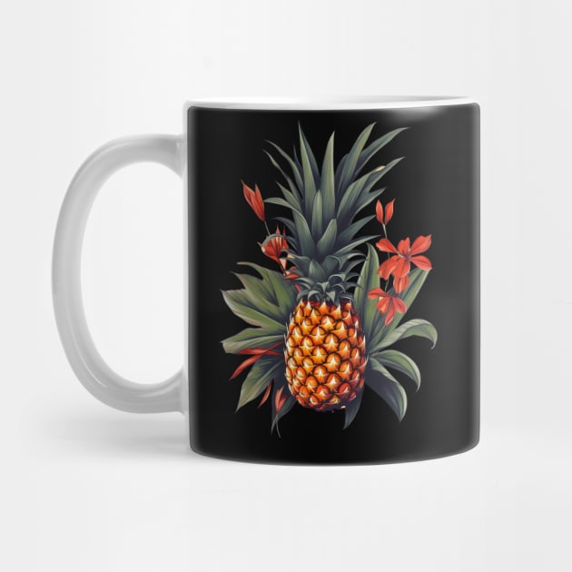 Simple Tropical Pineapple, Love Fruits by dukito